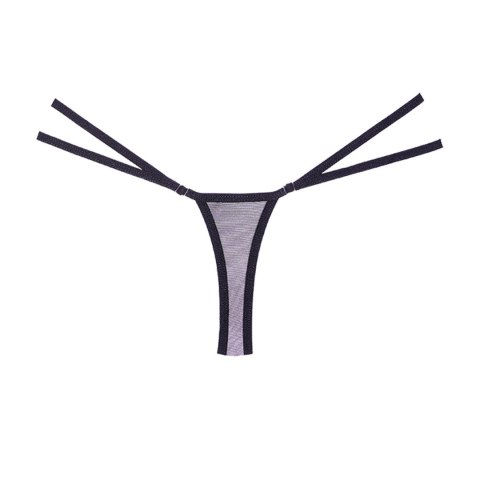 Allure Stringi Lace Mesh uniwersalne - koronkowa siateczka, czarne Allure Stringi Lace Mesh uniwersalne - koronkowa siateczka, czarne