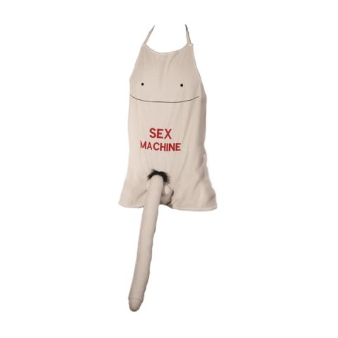 Apron - Zabawny Fartuch Z Wielkim Penisem I Napisem Sex Machine Apron - Zabawny Fartuch Z Wielkim Penisem I Napisem Sex Machine