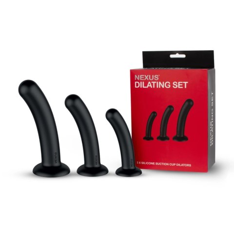 Nexus - Zestaw trzech silikonowych dildo S,M,L Nexus - Zestaw trzech silikonowych dildo S,M,L