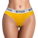 Niegrzeczne Wibrujące Stringi - Stringi BITCH Z Ukrytym Wibratorem XL/XXL