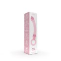NobĂź - Dildo - szklane - wygięte -z kółkiem