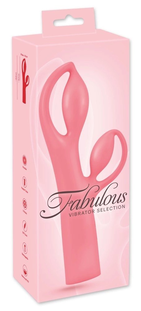 Fabulous - Wibrator O Niezwykłym Nowoczesnym Designie Różowy Fabulous - Wibrator O Niezwykłym Nowoczesnym Designie Różowy