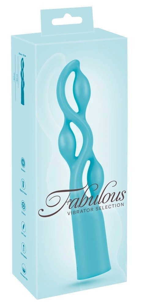 Fabulous - Wibrator O Niezwykłym Nowoczesnym Designie Turkusowy Fabulous - Wibrator O Niezwykłym Nowoczesnym Designie Turkusowy