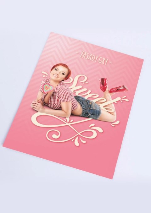 Gra Ertoyczna Dla Par - Sweet Z Kajdankami Planszą I Kartami Gra Ertoyczna Dla Par - Sweet Z Kajdankami Planszą I Kartami