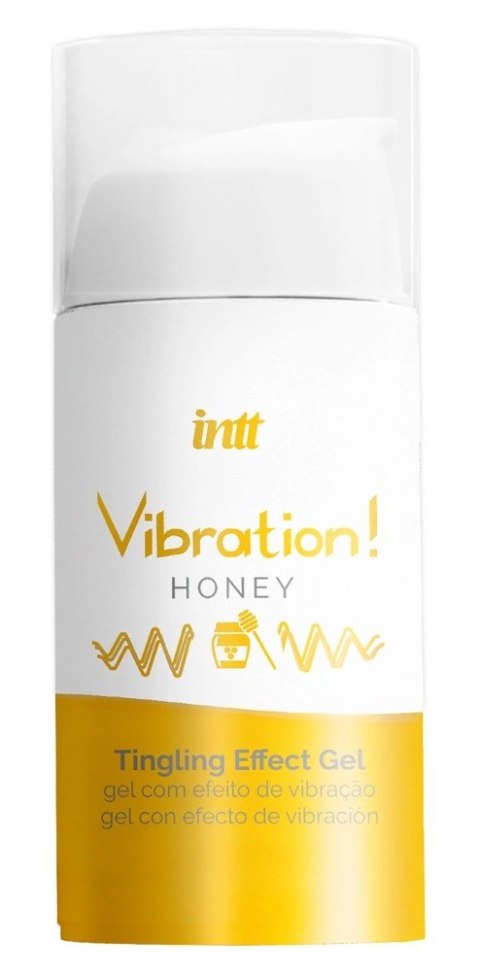 INTT - Żel Wibracyjny Z Efektem Mrowienia Miodowy 15 ml INTT - Żel Wibracyjny Z Efektem Mrowienia Miodowy 15 ml