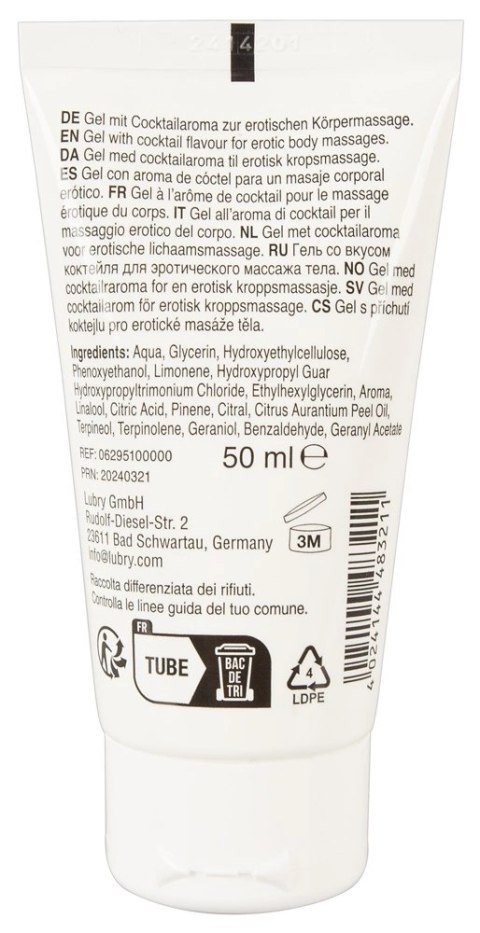Lick It - Żel Do Erotycznego Masażu Sex on the beach 50 ml Lick It - Żel Do Erotycznego Masażu Sex on the beach 50 ml