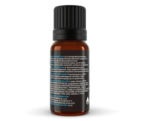 Lovely Lovers - BeMine Fragrance Man Skoncentrowane Feromony Dla Mężczyzn 10ml Lovely Lovers - BeMine Fragrance Man Skoncentrowane Feromony Dla Mężczyzn 10ml