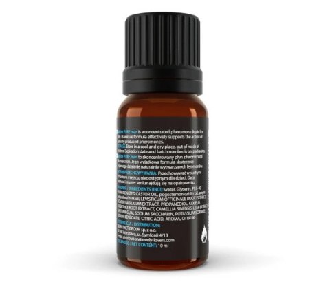 Lovely Lovers - BeMine Pure Fragrance Man Bezwonne Skoncentrowane Feromony Dla Mężczyzn 10ml Lovely Lovers - BeMine Pure Fragrance Man Bezwonne Skoncentrowane Feromony Dla Mężczyzn 10ml
