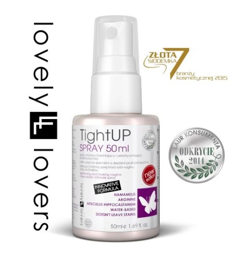 Lovely Lovers - Tightup SPRAY Ścieśnia I Uelastycznia Ścianki Pochwy 50ml Lovely Lovers - Tightup SPRAY Ścieśnia I Uelastycznia Ścianki Pochwy 50ml