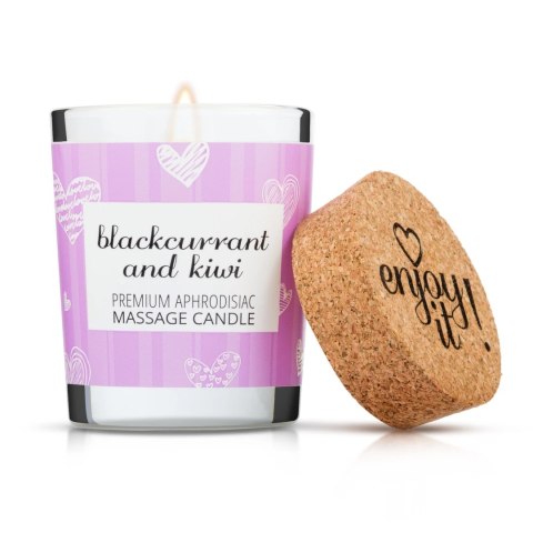 Magnetifico - Świeca Olejek Do Masażu Ciała Z Feromonami - Czarna Porzeczka I Kiwi 70ml Magnetifico - Świeca Olejek Do Masażu Ciała Z Feromonami - Czarna Porzeczka I Kiwi 70ml