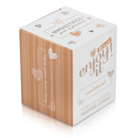 Magnetifico - Świeca Olejek Do Masażu Ciała Z Feromonami - Drzewo Sandałowe 70ml Magnetifico - Świeca Olejek Do Masażu Ciała Z Feromonami - Drzewo Sandałowe 70ml