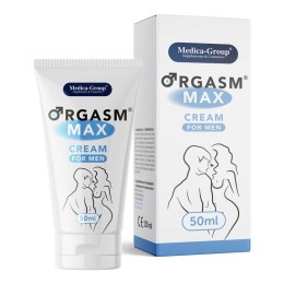 Medica-Group - Orgasm Max CREAM For Men Niesamowity Krem Intymny Na Mocną I Długą Erekcję 50 ML