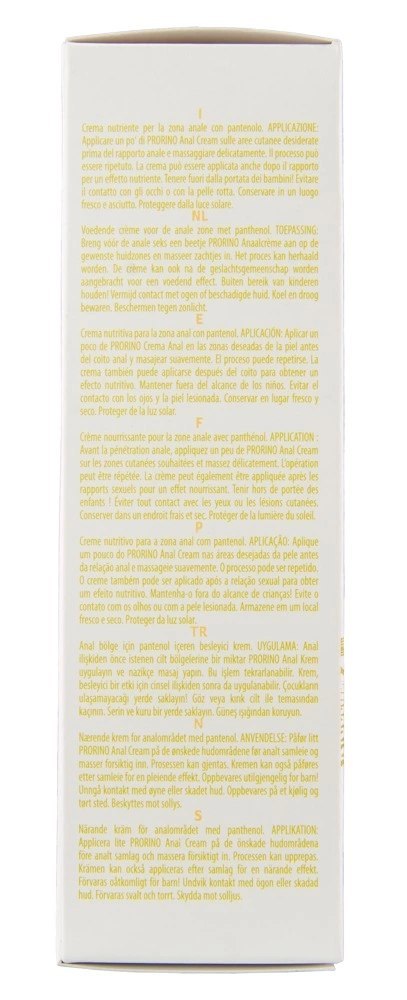 PRORINO - Krem Do Seksu Analnego Sensitive Anal Comfort 100 ml PRORINO - Krem Do Seksu Analnego Sensitive Anal Comfort 100 ml