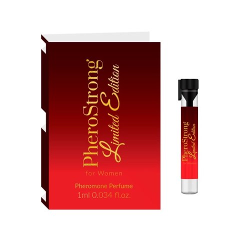 PheroStrong Pheromone Limited Edition for Women - Perfumy Z Feromonami Dla Kobiet Na Podniecenie Mężczyzn 1ml PheroStrong Pheromone Limited Edition for Women - Perfumy Z Feromonami Dla Kobiet Na Podniecenie Mężczyzn 1ml
