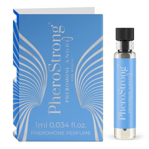Pherostrong Pheromone Angel For Women - Perfumy Z Feromonami Dla Kobiet Na Podniecenie Mężczyzn 1 ML Pherostrong Pheromone Angel For Women - Perfumy Z Feromonami Dla Kobiet Na Podniecenie Mężczyzn 1 ML