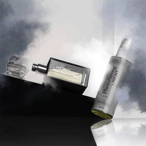 Pherostrong Pheromone By Night For Men - Perfumy Z Feromonami Dla Mężczyzn Na Podniecenie Kobiet 50 ML Pherostrong Pheromone By Night For Men - Perfumy Z Feromonami Dla Mężczyzn Na Podniecenie Kobiet 50 ML