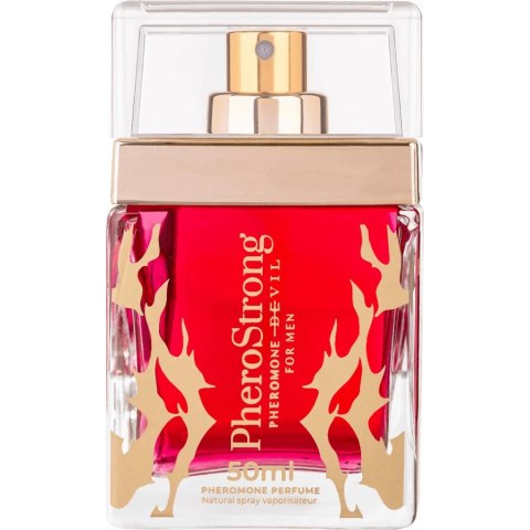 Pherostrong Pheromone Devil For Men - Perfumy Z Feromonami Dla Mężczyzn Na Podniecenie Kobiet 50 ML Pherostrong Pheromone Devil For Men - Perfumy Z Feromonami Dla Mężczyzn Na Podniecenie Kobiet 50 ML