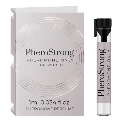 Pherostrong Pheromone Only For Women - Perfumy Z Feromonami Dla Kobiet Na Podniecenie Mężczyzn 1 ML Pherostrong Pheromone Only For Women - Perfumy Z Feromonami Dla Kobiet Na Podniecenie Mężczyzn 1 ML