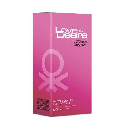 SHS Love Desire Damskie 50 ml - Feromony Damskie Przyciągające Mężczyzn 50 ml SHS Love Desire Damskie 50 ml - Feromony Damskie Przyciągające Mężczyzn 50 ml