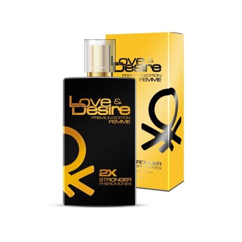 SHS Love Desire Damskie Gold 100 ml - Mocne Feromony Damskie Przyciągające Mężczyzn 100 ml SHS Love Desire Damskie Gold 100 ml - Mocne Feromony Damskie Przyciągające Mężczyzn 100 ml