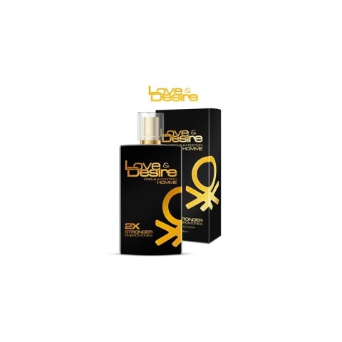 SHS Love Desire Gold Męskie 100 ml - Mocne Feromony Męskie Przyciągające Kobiety 100 ml SHS Love Desire Gold Męskie 100 ml - Mocne Feromony Męskie Przyciągające Kobiety 100 ml