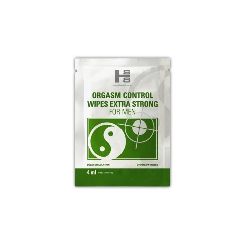 SHS Orgasm Control Wipes 6 szt - Chusteczki Opóźniające Wytrysk 6 szt SHS Orgasm Control Wipes 6 szt - Chusteczki Opóźniające Wytrysk 6 szt
