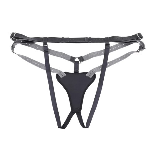 Sportsheets - Seksowne Strap-On Regulowane Na Paseczkach Czarne Sportsheets - Seksowne Strap-On Regulowane Na Paseczkach Czarne