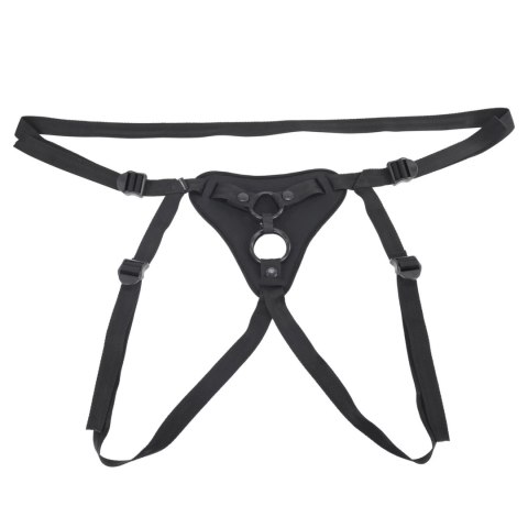 Sportsheets - Uprząż Strap-On Podwójna Na Dwa Dilda Czarna Sportsheets - Uprząż Strap-On Podwójna Na Dwa Dilda Czarna