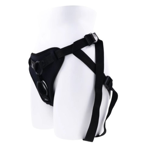 Sportsheets - Uprząż Strap-On Podwójna Na Dwa Dilda Czarna Sportsheets - Uprząż Strap-On Podwójna Na Dwa Dilda Czarna