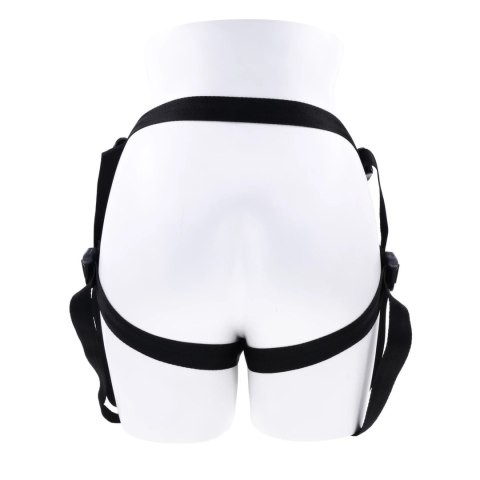 Sportsheets - Uprząż Strap-On Podwójna Na Dwa Dilda Czarna Sportsheets - Uprząż Strap-On Podwójna Na Dwa Dilda Czarna