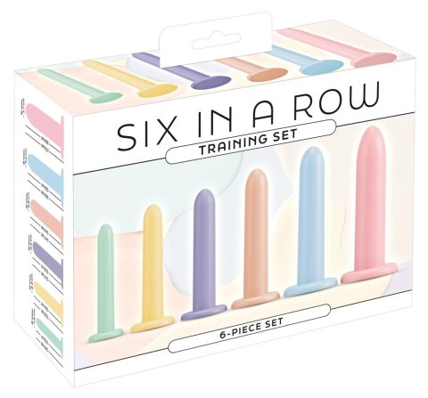 You2Toys - 6-Częściowy Zestaw Treningowy Dildo Six in A Row Training Set You2Toys - 6-Częściowy Zestaw Treningowy Dildo Six in A Row Training Set
