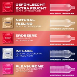 Durex Love Mix Pack - 18 Prezerwatyw Durex W 5 Różnych Smakach
