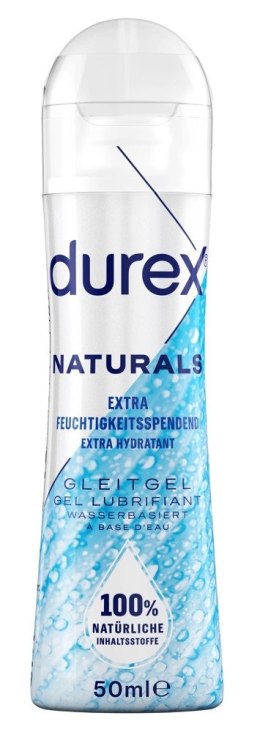 Durex Naturals Extra Wet - Lubrykant Do Długotrwałego Nawilżenia Naturalny 50 ml