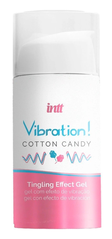 INTT - Żel Wibracyjny Z Efektem Mrowienia Wata Cukrowa 15 ml INTT - Żel Wibracyjny Z Efektem Mrowienia Wata Cukrowa 15 ml