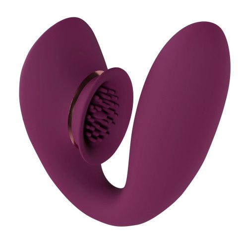 Innovation by Shots- Twitch 3 Wibrator z możliwością ładowania i ssania - Burgund Innovation by Shots- Twitch 3 Wibrator z możliwością ładowania i ssania - Burgund