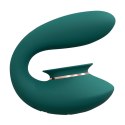 Innovation by Shots- Twitch 3 Wibrator z możliwością ładowania i ssania - Forest Green