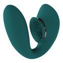Innovation by Shots- Twitch 3 Wibrator z możliwością ładowania i ssania - Forest Green