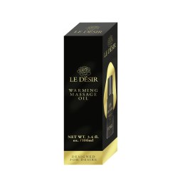 Le desir - Rozgrzewający olejek do masażu 100 ml