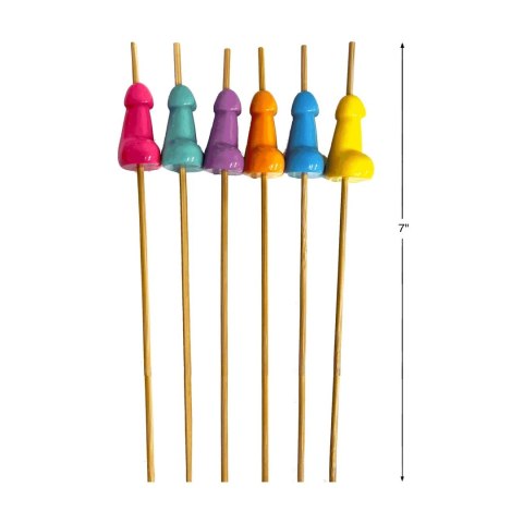 Little Genie - Super Fun Penis- zestaw 6 sztuk Little Genie - Super Fun Penis- zestaw 6 sztuk