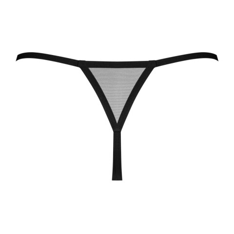 Obsessive - Seksowne Stringi Novenes Bez Krocza Z Wisiorkiem XL/2XL Obsessive - Seksowne Stringi Novenes Bez Krocza Z Wisiorkiem XL/2XL