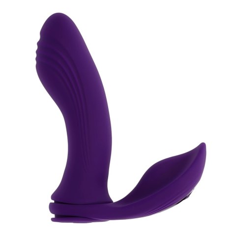 Playboy Pleasure - Wibrator 3w1 Dla Par Mix & Match Fioletowy Playboy Pleasure - Wibrator 3w1 Dla Par Mix & Match Fioletowy