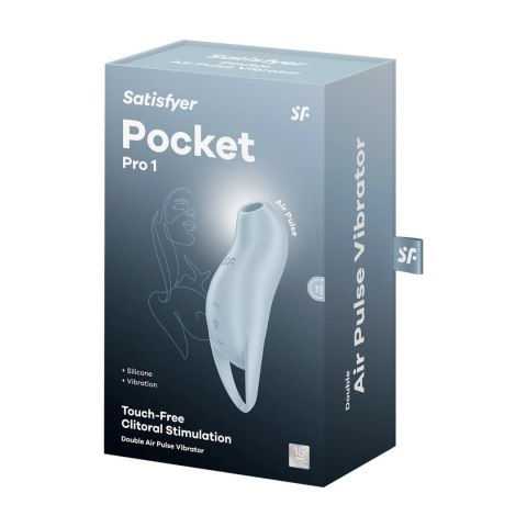 Satisfyer - Stymulator łechtaczki Pocket Pro Satisfyer - Stymulator łechtaczki Pocket Pro