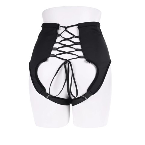 Sportsheets - Seksowny Gorset W Stylu Strap-On Czarny Sportsheets - Seksowny Gorset W Stylu Strap-On Czarny