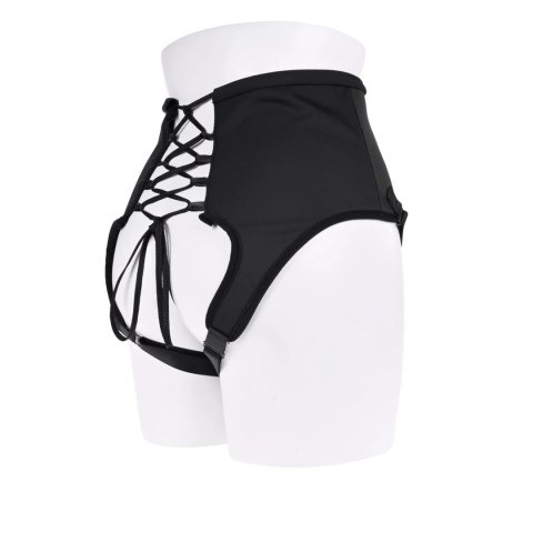 Sportsheets - Seksowny Gorset W Stylu Strap-On Czarny Sportsheets - Seksowny Gorset W Stylu Strap-On Czarny