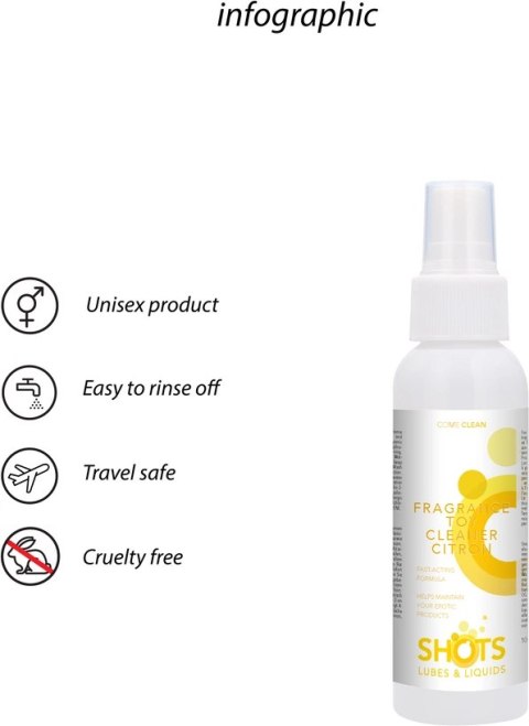 Zapachowy środek do czyszczenia zabawek - Cytryna - 3 fl oz / 100 ml Zapachowy środek do czyszczenia zabawek - Cytryna - 3 fl oz / 100 ml