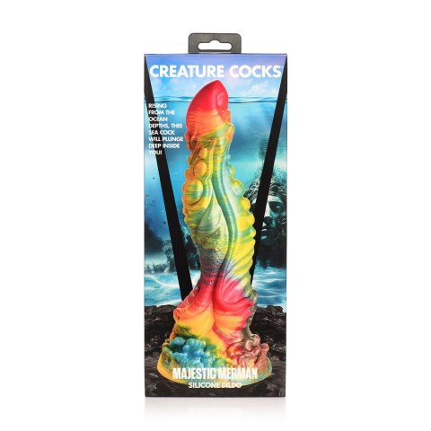 Silikonowe dildo Majestic Merman XR Brands Silikonowe dildo Majestic Merman XR Brands