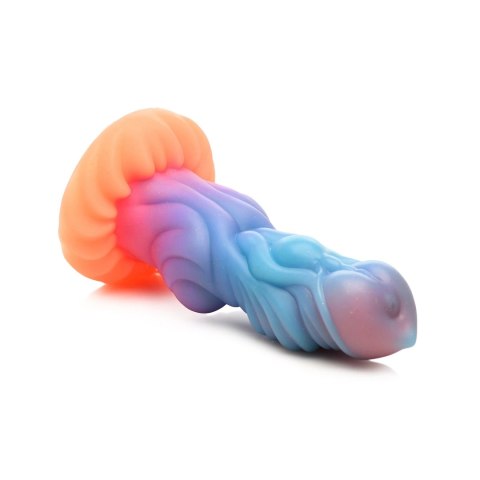 Świecące w ciemności silikonowe dildo Alien XR Brands Świecące w ciemności silikonowe dildo Alien XR Brands