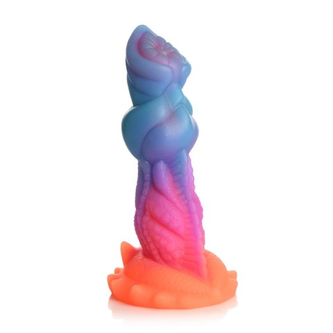 Świecące w ciemności silikonowe dildo Aqua Cock XR Brands Świecące w ciemności silikonowe dildo Aqua Cock XR Brands