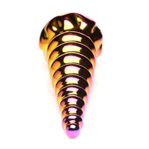 Tęczowe szklane dildo XR Brands Tęczowe szklane dildo XR Brands