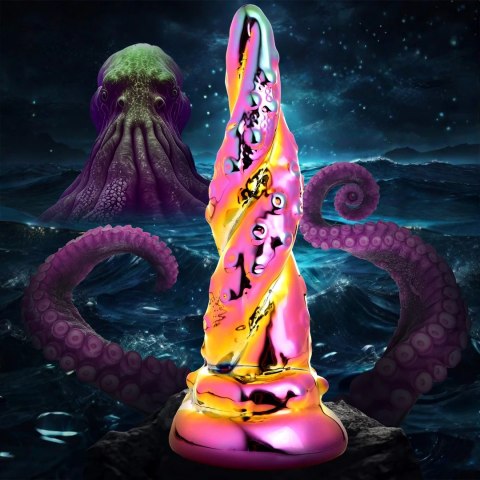 Tęczowe szklane dildo XR Brands Tęczowe szklane dildo XR Brands